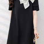 Fashion Minimalist Bow Dress - liwisi