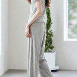 Fashionable Casual Fake Two-Piece Set
