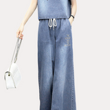 Casual stylish denim set