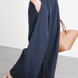 Simple Casual Straight-Leg Pants