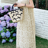 Vacation-Style Versatile Lace Cover-Up Two-Piece Set