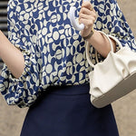 Fashionable casual printed shirt - liwisi