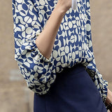 Fashionable casual printed shirt - liwisi