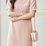 Exquisite and elegant textured dress - liwisi