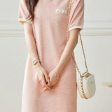 Exquisite and elegant textured dress - liwisi