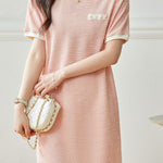 Exquisite and elegant textured dress - liwisi