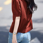 Casual textured shirt - liwisi
