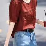Casual textured shirt - liwisi