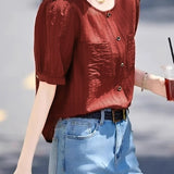 Casual textured shirt - liwisi