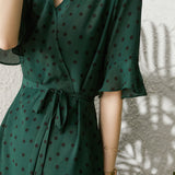 Polka dot mermaid dress