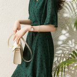Polka dot mermaid dress