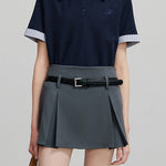 Color-block polo shirt - liwisi