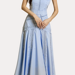 Exquisite Elegant Lace Spliced Sleeveless Camisole Dress - liwisi