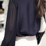 Fashion Elegant Ruffled Women's Blouse - liwisi