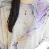 Fashion Casual Printed Round Neck Long-sleeve T-shirt - liwisi