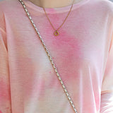 Fashion Casual Printed Round Neck Long-sleeve T-shirt - liwisi
