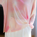 Fashion Casual Printed Round Neck Long-sleeve T-shirt - liwisi