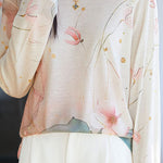 Fashion Casual Printed Round Neck Long-sleeve T-shirt - liwisi
