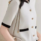 Fashion Round Neck Knitwear - liwisi