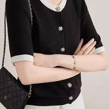 Fashion Round Neck Knitwear - liwisi