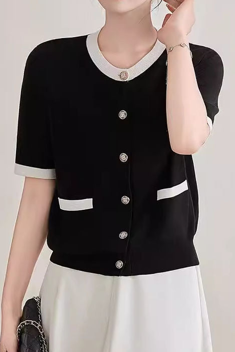 Fashion Round Neck Knitwear - liwisi