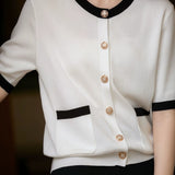 Fashion Round Neck Knitwear - liwisi