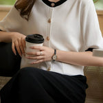 Fashion Round Neck Knitwear - liwisi