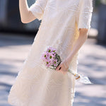 Elegant Soft Sheared Textured Dress - liwisi