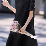 Elegant Soft Sheared Textured Dress - liwisi