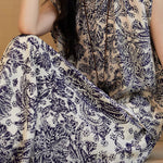 Elegant Vintage Printed Dress - liwisi