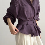 Fashion Temperament Long-sleeve Shirt - liwisi