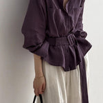 Fashion Temperament Long-sleeve Shirt - liwisi