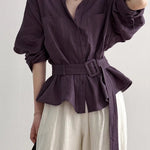 Fashion Temperament Long-sleeve Shirt - liwisi