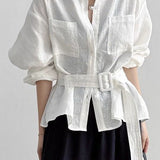 Fashion Temperament Long-sleeve Shirt - liwisi