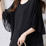 Fashion Casual Flared Sleeve Shirt - liwisi