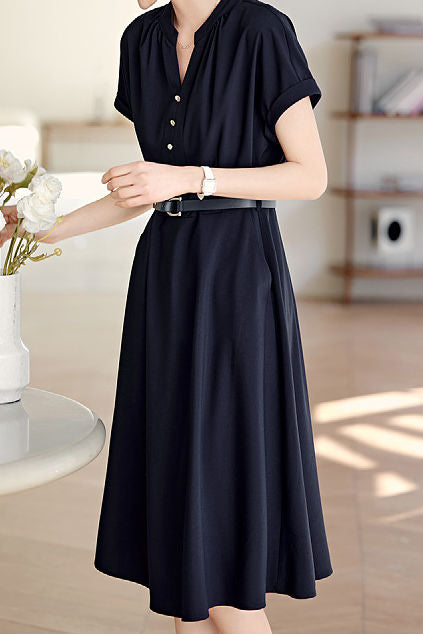 Simple Elegant Dress - liwisi