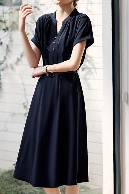 Simple Elegant Dress - liwisi