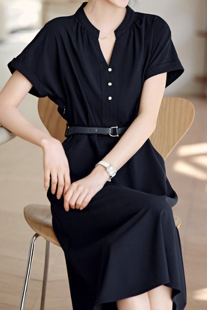 Simple Elegant Dress - liwisi