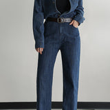Fashion Simple and Elegant Denim Set