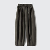 Loose Casual Cropped Pants