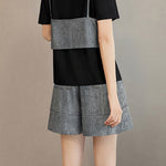 Fashionable Casual Fake Two-Piece Set - liwisi