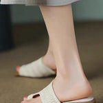 Stylish Vacation-style Block Heel Sandals - liwisi
