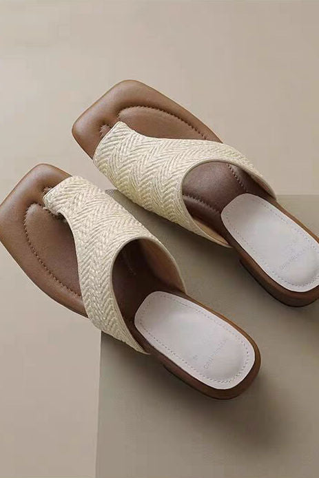 Stylish Vacation-style Block Heel Sandals - liwisi