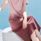 Casual Gradient Blur Dress