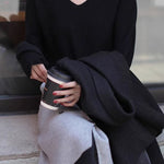 French Loose Long-Sleeve Knitwear - liwisi