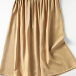 Elegant Office A-Line Pleated Skirt - liwisi