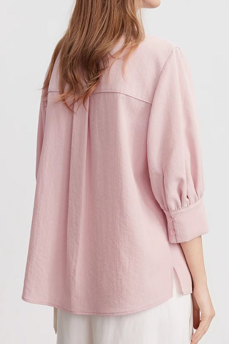 Fashion Casual Stand Collar Shirt - liwisi