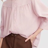 Fashion Casual Stand Collar Shirt - liwisi