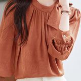 Fashion Minimalist Long Sleeve Shirt