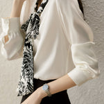 Minimalist Fashion Printed Tie Shirt - liwisi